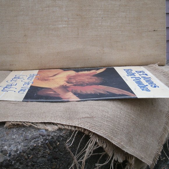 Vintage B.T. Jones Baby Powder Metal Sign - Picture 7 of 16